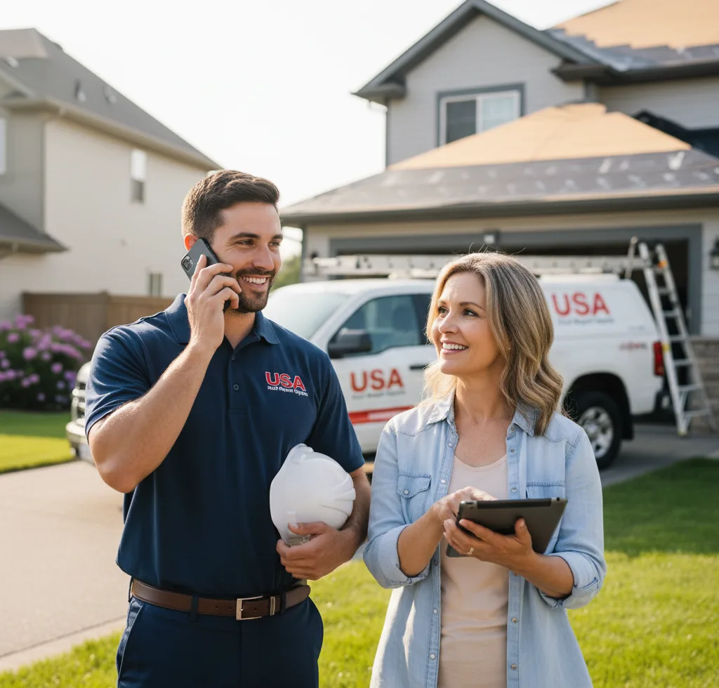 USA Roof Repair Experts customer support in Kettering